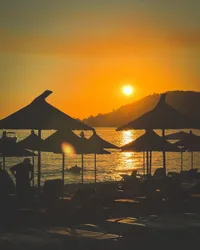 Sunset by the sea
Himarë, Albania | July 2022

#sunset #sunsetsforbreakfast #vibrantcolor #silhouete #goldenhour #himare #albania #balkans #hiddenalbania #modernoutdoors #visualsofearth #ourplanetdaily  #travelphotography #traveldeeper #travelbug #passionpassport #travelwithme #exploretocreate #neverstopexploring #livetoexplore #wanderlust #discoverearth #shotoniphone #soulcollective #choosingouradventure #jfphototribute